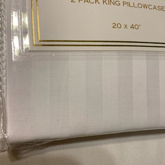 300 Thread Count King-Size Pillow gray pillow cases. - Picture 5 of 5